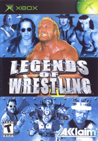 Legends of Wrestling Xbox US box art